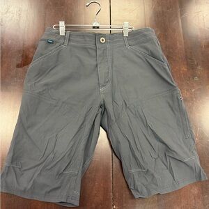 Kuhl Men's Cargo Shorts in Charcoal Gray